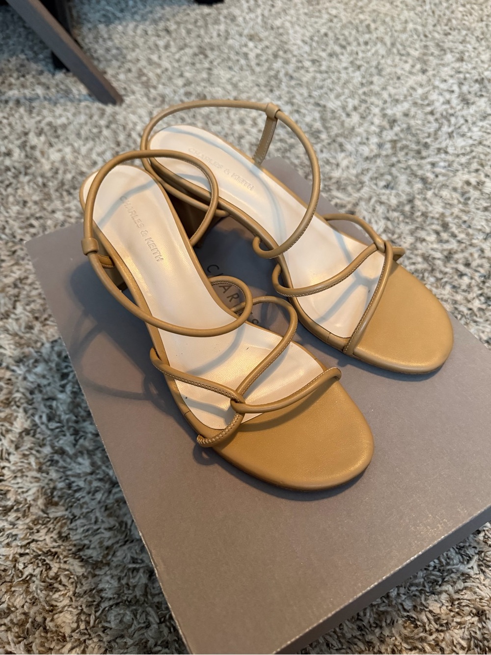 Charles and Keith ladies shoe, Size 37